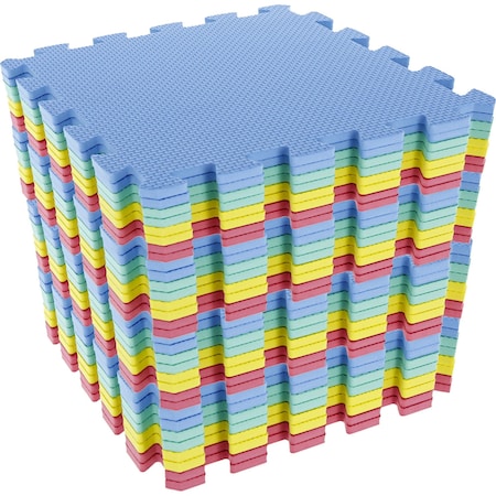 Stalwart EVA Foam, 12 in W x 12 in L, 4 PK 80-32321-4
